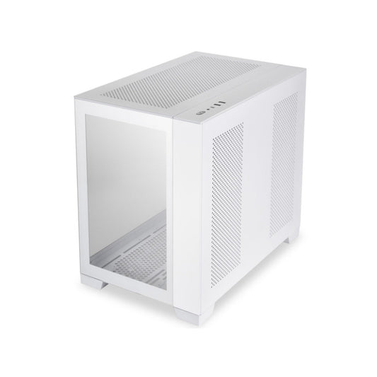 Ohišje Lian-Li O11 Dynamic Mini Snow Edition MidiATX - bela