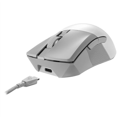 Miš Asus brezžična ROG Gladius III AimPoint optična gaming 36000DPI RGB bela (90MP02Y0-BMUA10)