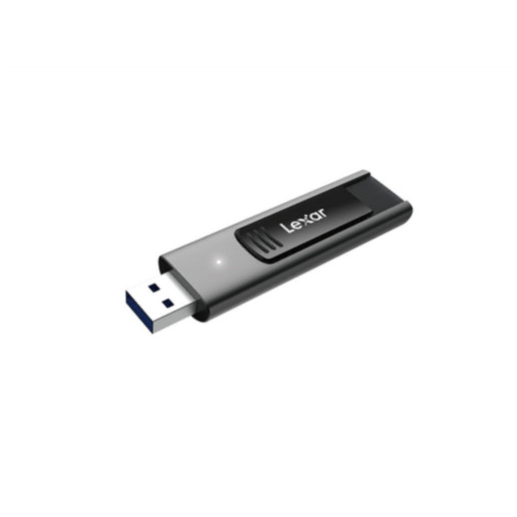Spominski ključek 128GB USB3.1 Lexar JumpDrive M900 400MB/s kovinski izvlečni črno-srebrn (LJDM900128G-BNQNG)