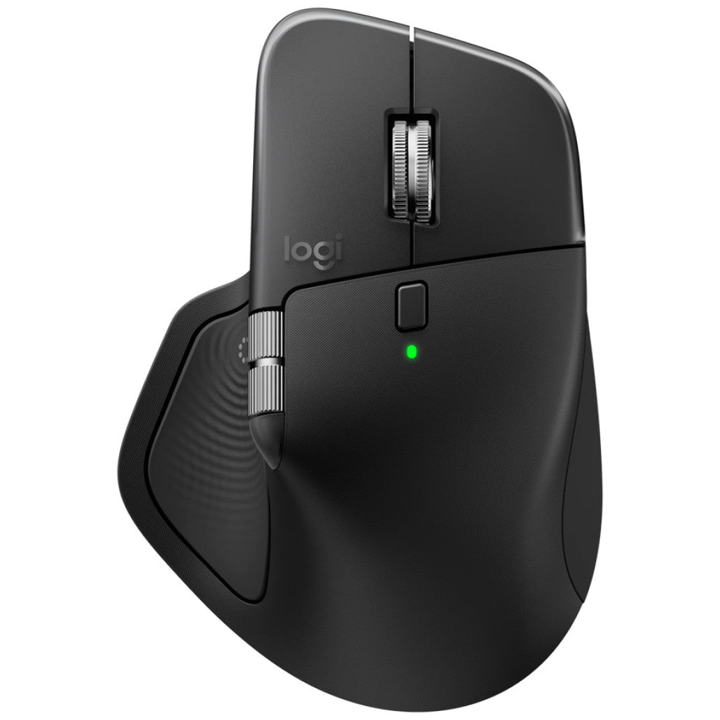 Miš brezžična + Bluetooth USB-C Logitech MX Master 4 for Mac 8000DPI za MAC črna (910-007577)