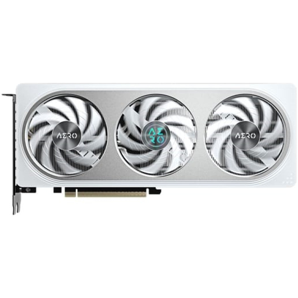 Grafična kartica nVidia RTX5060 GigaByte AERO OC bela - 8GB GDDR7 (GV-N5060AERO-OC-8GD)