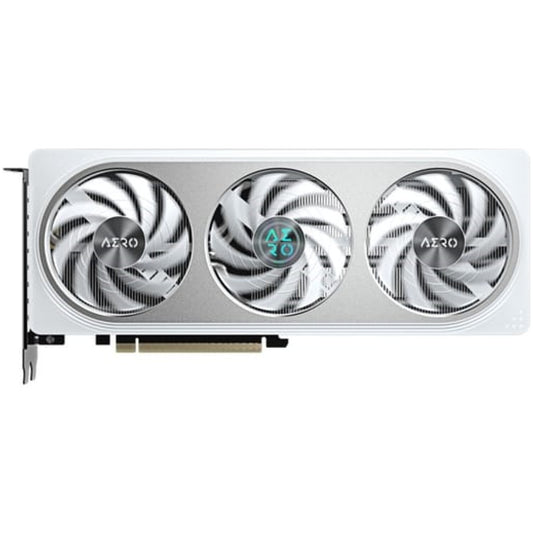 Grafična kartica nVidia RTX5060 GigaByte AERO OC bela - 8GB GDDR7 (GV-N5060AERO-OC-8GD)