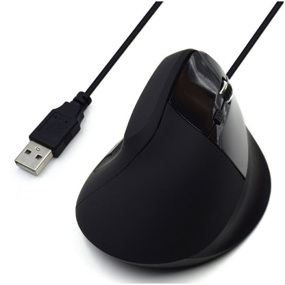 Miš Ewent USB optična Ergonomic Vertical 1800dpi črna (EW3157)