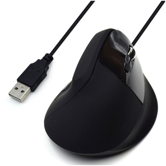 Miš Ewent USB optična Ergonomic Vertical 1800dpi črna (EW3157)
