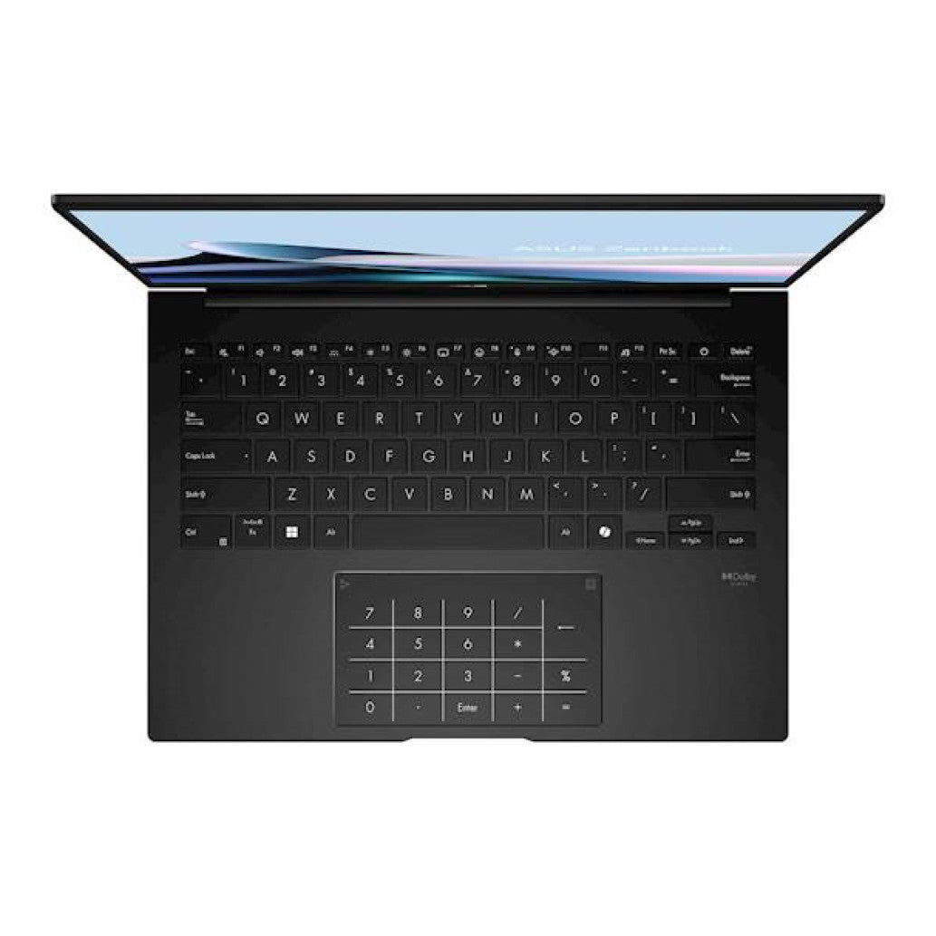 Prenosnik Asus 35,5 cm (14,0") Zenbook 14 1920x1200 OLED 600nit Ryzen AI 7 445/32GB/SSD1TB/BL/AI Chip: 50 TOPs/ALU/AMD Radeon 840M/Win11Home (90NB17R1-M00AM0)