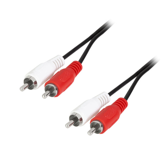 Kabel Audio 2x Cinch M => 2x Cinch M - 2,5m LogiLink (CA1039) EOLS-P