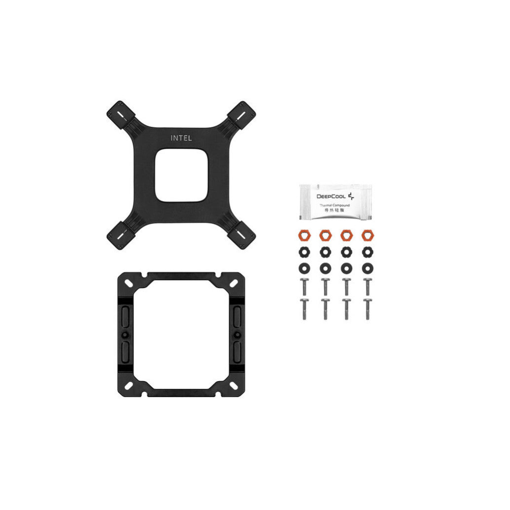 Zračni hladilnik DeepCool AG400 Digital Plus - 120mm 31,6 dB 153mm ARGB črna (R-AG400-BKADMP-G-1)