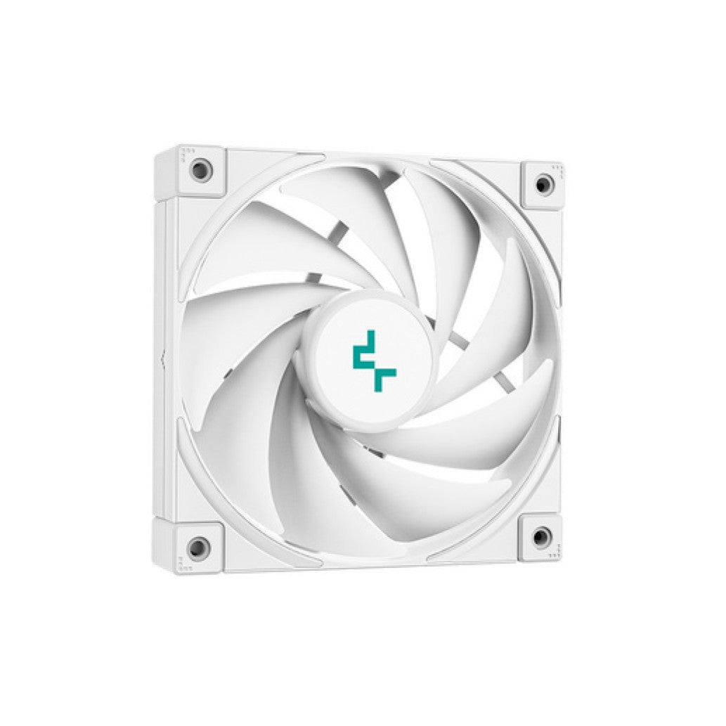 Zračni hladilnik DeepCool AK400 Digital - 120mm 28 dB 157mm ARGB bela (R-AK400-WHADMN-GJD)