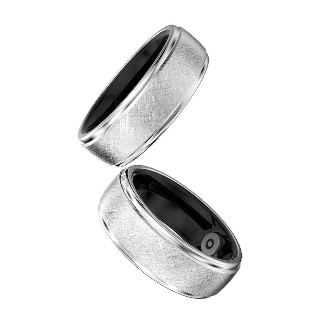 Pametni prstan HiFuture FutureRing2 titanium silver, 10 (62mm)