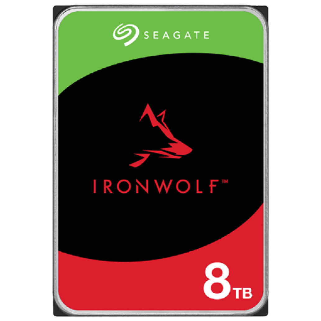 Trdi disk 3,5" 8TB SATA Seagate IronWolf 7200rpm 256MB Silent, 24/7, VNZ02 = novejša revizija (ST8000VNZ002)