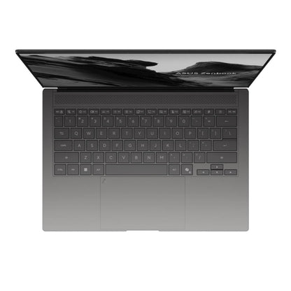 Prenosnik Asus 35,5 cm (14,0") Zenbook 14 2880x1800 OLED 1100nit 120Hz Ultra 9-386H/32GB/SSD1TB/BL/AI Chip: 50 TOPs/CER-ALU/Intel Graphics/Win11Pro (90NB16Q5-M00DA0)