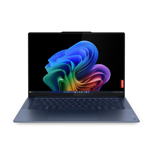 Prenosnik Lenovo 36,8 cm (14,5") Yoga 7 2944x1840 OLED na dotik 500nit 90Hz Snapdragon® X Elite/16GB/SSD1TB/BL/AI Chip: 45 TOPs/ALU/Qualcomm Adreno GPU/Win11Home (83ED0047RM)