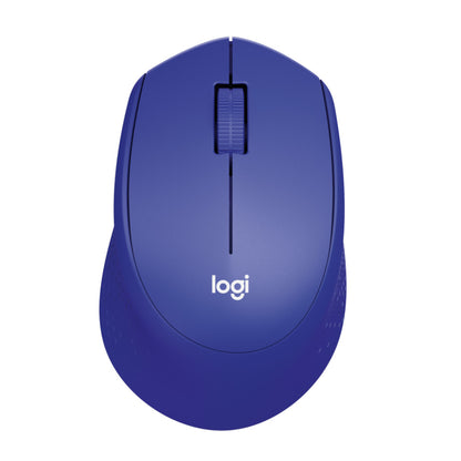 Miš Logitech brezžična optična M330 modra silent plus (910-004910)