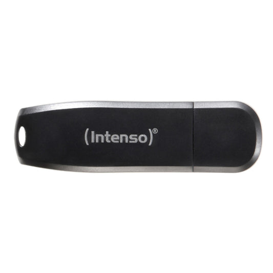 Spominski ključek 64GB USB 3.0 Intenso Speed Line 70MB/s - plastičen/s pokrovčkom/črn (3533490)
