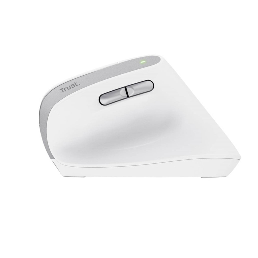 Miš brezžična ergonomska Trust Bayo II 2400DPI 6 gumbov bela (25398)