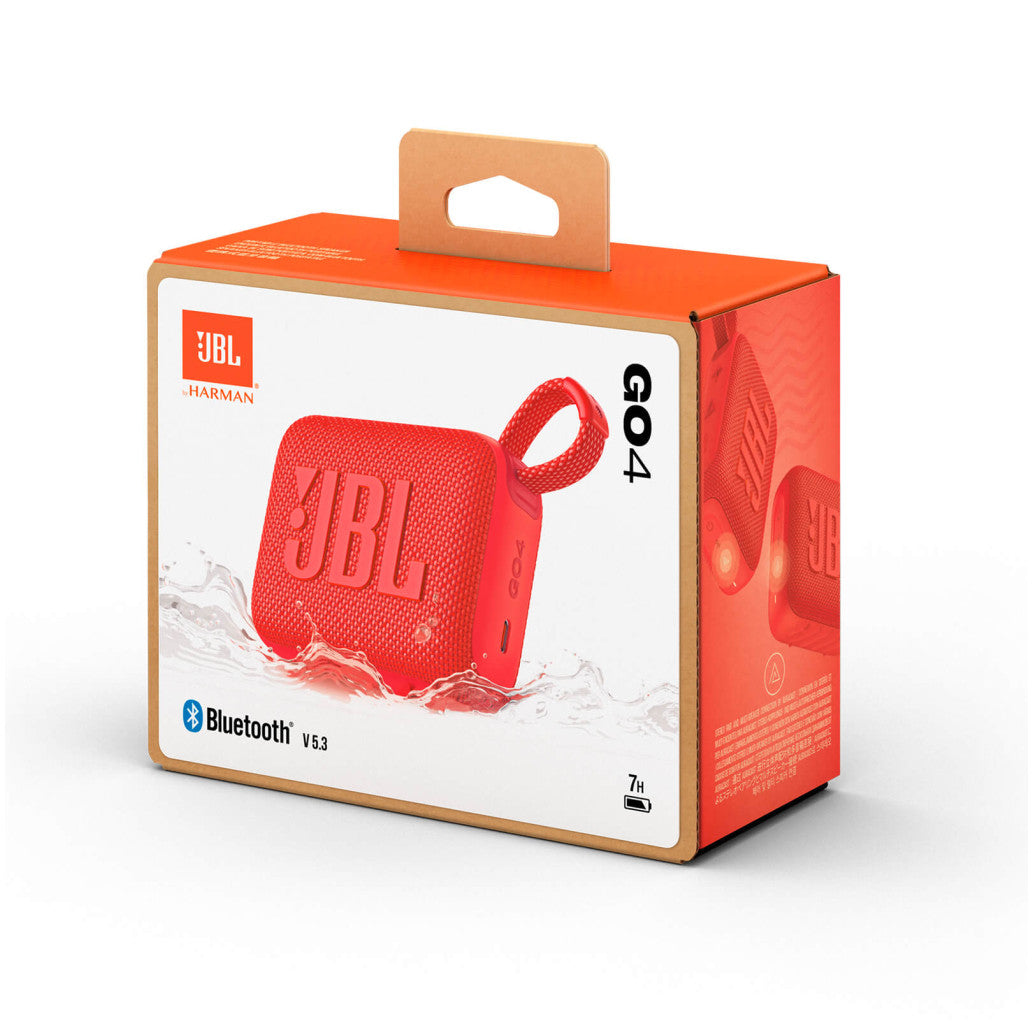 Zvočnik prenosni bluetooth JBL GO 4 4,2W 1.0 (rdeča)