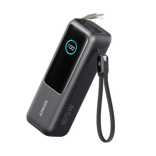 Prenosna baterija Anker Powerbank 25000mAh 165W PD 1x USB-A 3x USB-C črna (A1695H11)