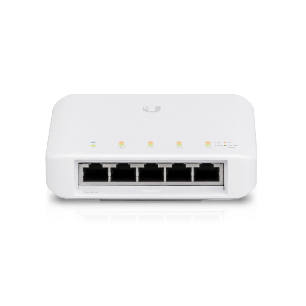 STIKALO 5-PORT Ubiquiti UniFi 100/1000 PoE Managed (USW-FLEX)