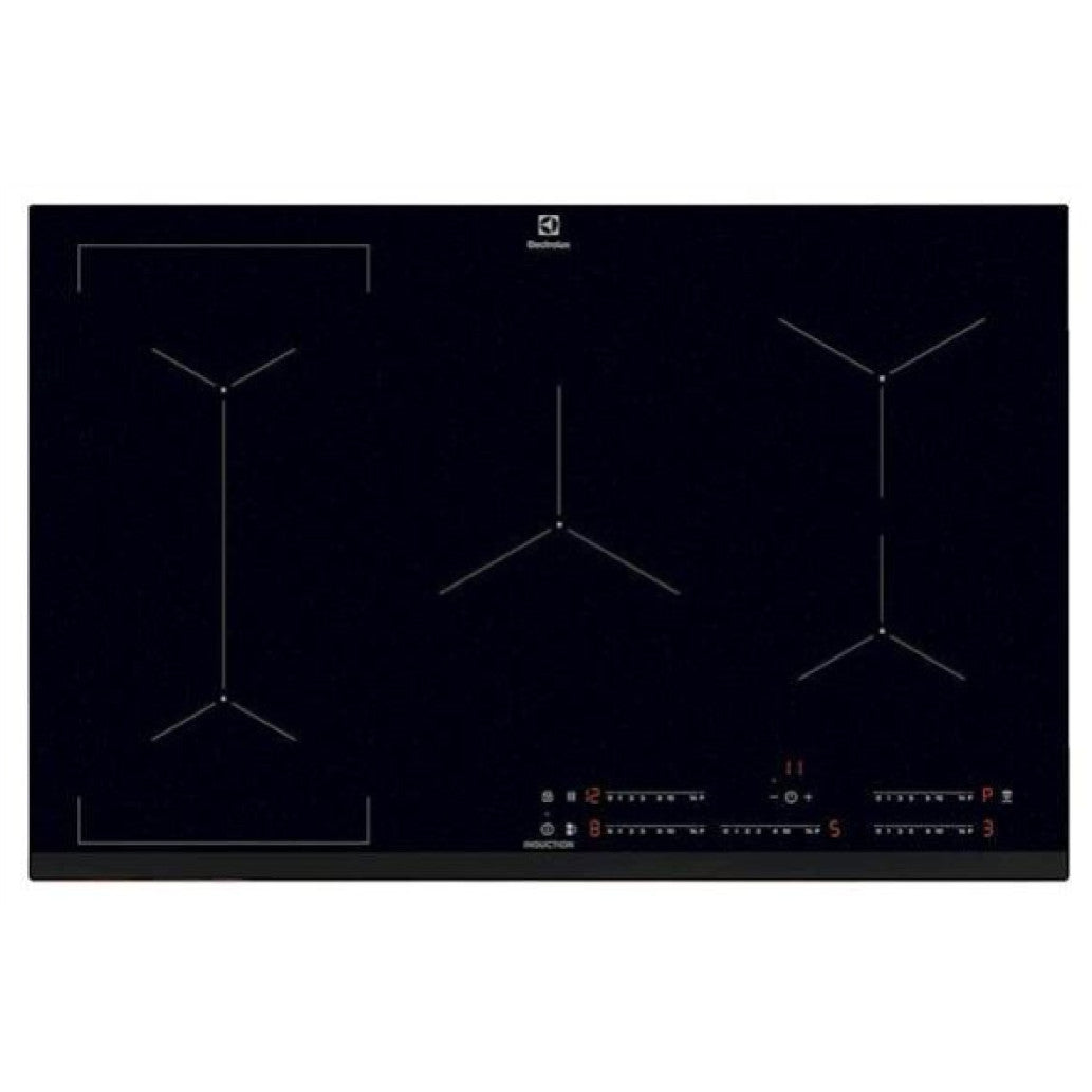 Kuhalna ploša Electrolux indukcija EIV835 78cm 5kuhališč Touch črna (EIV835)
