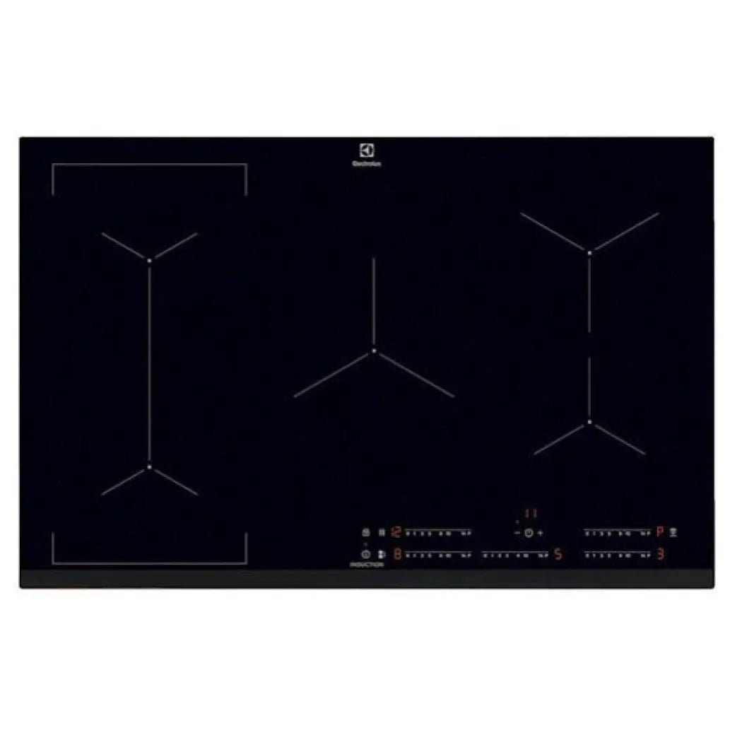 Kuhalna ploša Electrolux indukcija EIV835 78cm 5kuhališč Touch črna (EIV835)