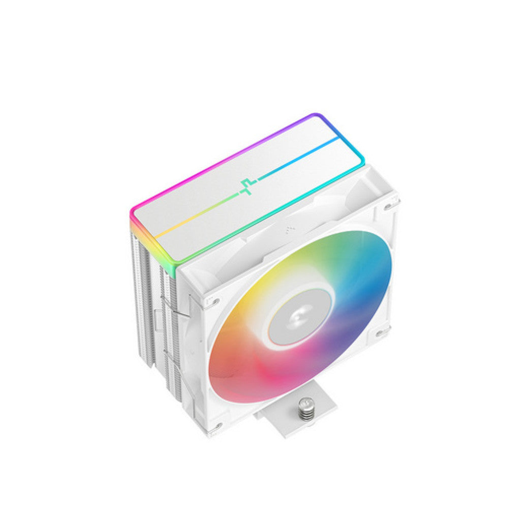 Zračni hladilnik DeepCool AG400 WH V2 - 120mm 30,6 dB 154mm ARGB bela (R-AG400-WHAMMN-GJD)