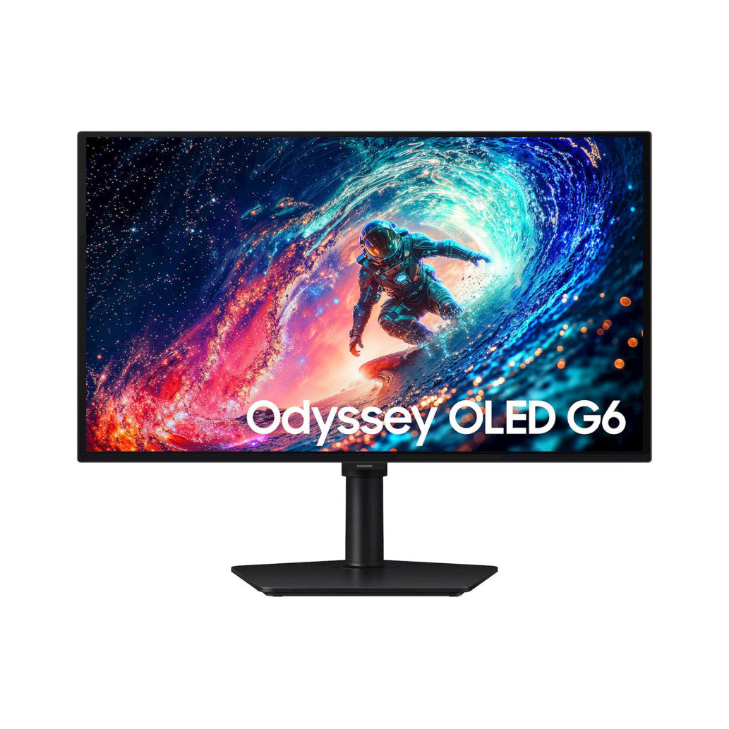 Monitor Samsung 68,6 cm (27,0") S27HG612SU 2560x1440 Gaming 240Hz OLED 0,03ms HDMI DisplayPort Pivot  FreeSync Premium HDR10+ Gaming Odyssey OLED G6