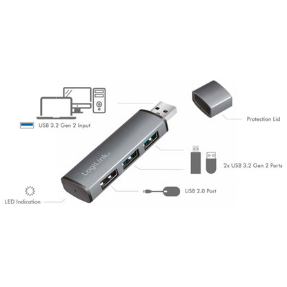 HUB USB 3.2 3portni LogiLink (UA0395)