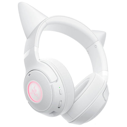 Slušalke brezžične Razer naglavne z mikrofonom BT Kraken Kitty V2 BT bele Gaming (RZ04-04860600-R3M1)