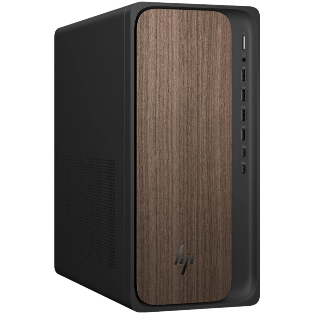 Računalnik HP Tower OmniDesk M03-0156ng Ultra 5-225/B860/16GB-DDR5/1TB/-/Intel grafika HDMI DP USB-C/BT WiFi RJ45/280W-90%/DOS črna-rjava BK4N3EA#ABD