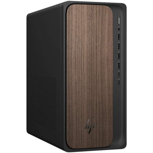 Računalnik HP Tower OmniDesk M03-0156ng Ultra 5-225/B860/16GB-DDR5/1TB/-/Intel grafika HDMI DP USB-C/BT WiFi RJ45/280W-90%/DOS črna-rjava BK4N3EA#ABD