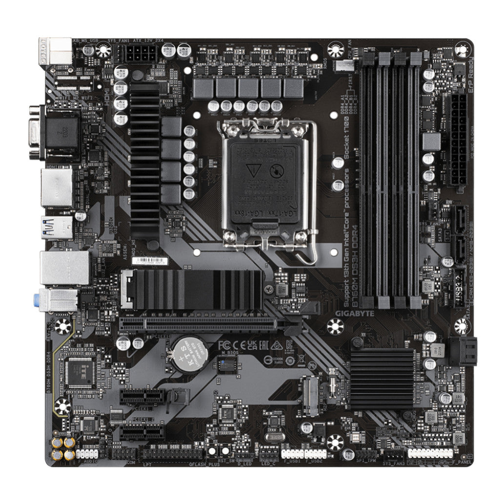 Osnovna plošča 1700 Gigabyte B760M DS3H microATX DDR4 2,5Gb LAN 2xM.2 HDMI VGA 2xDP