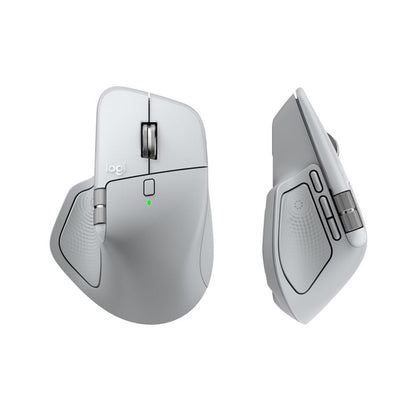 Miš brezžična + Bluetooth USB-C Logitech MX Master 4 8000DPI Bolt reciever siva (910-007563)