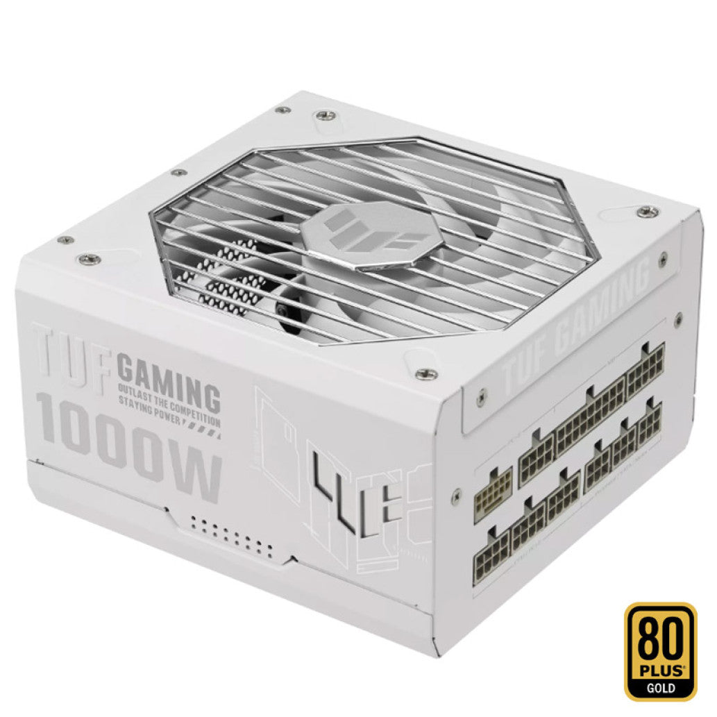 Napajalnik - 1000W Asus GR TUF Gaming 80Plus Gold 91% ATX 3.0 Modular 135mm bela (90YE00S5-B0NA00)