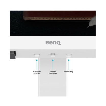 Monitor BenQ 80 cm (31,5") EW3290U 3840x2160 60Hz IPS 5ms 3xHDMI USB-C 65W USB-C-Out USB-C-Out Pivot Zvočniki 2x2W+Woofer  DCI-P3-95% HDR10