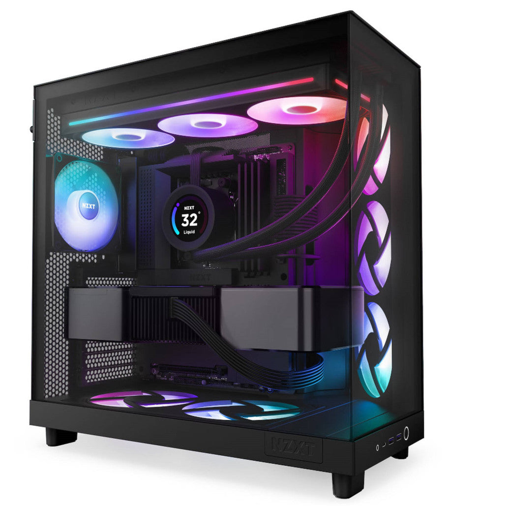 Ventilator NZXT F360 RGB Core Uni-Frame 360mm črna RGB