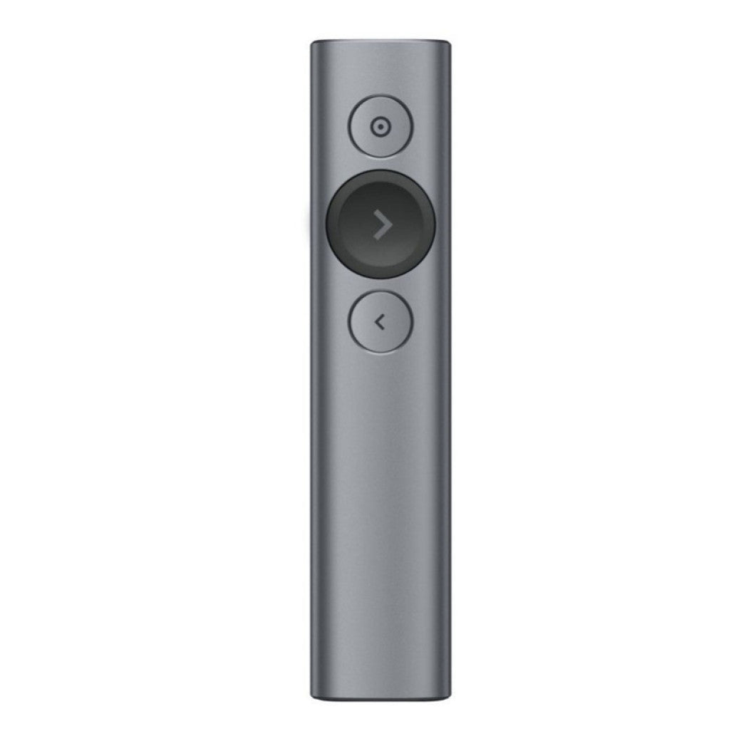 Presenter Logitech Spotlight, brezžični, USB siv (910-004861)