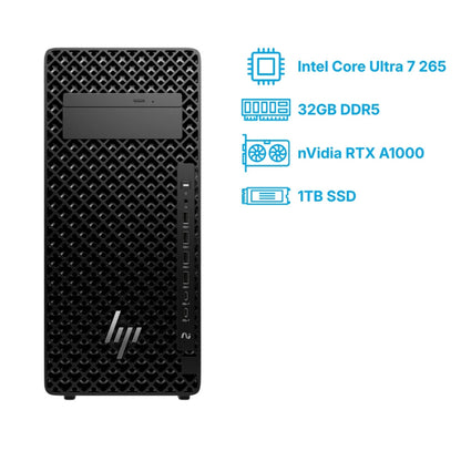 Delovna postaja HP Tower Z2 G1i Ultra 7-265/W880/32GB/1TB/RTX A1000 4xmDP /700W-92%/Win11Pro (A40NJET#ABB)