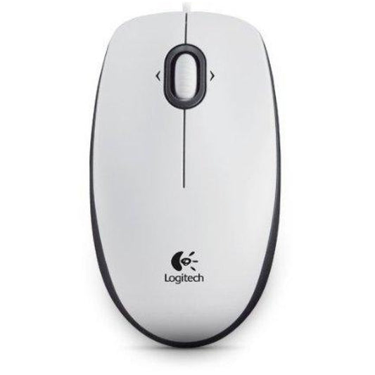 Miš Logitech USB optična B100 bela For Business OEM pakiranje (910-003360)