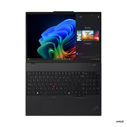 Prenosnik Lenovo 40,64 cm (16,0") ThinkPad T16 G4 1920x1200 IPS 400nit Ryzen AI 5 PRO 340/32GB/512GB/BL/AI Chip: 50 TOPs/FP/AMD Radeon 840M/Win11Pro (21QN001PSC)