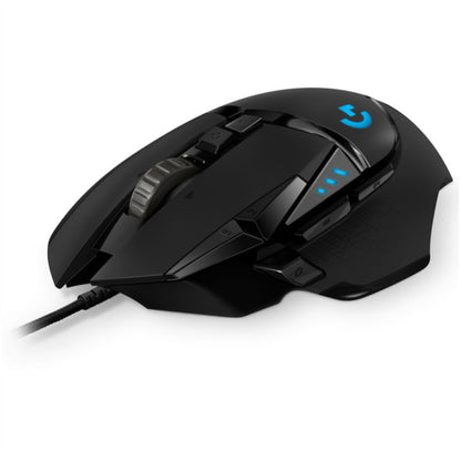 Gaming miška Žična Logitech G502 Hero, črna (910-005470)