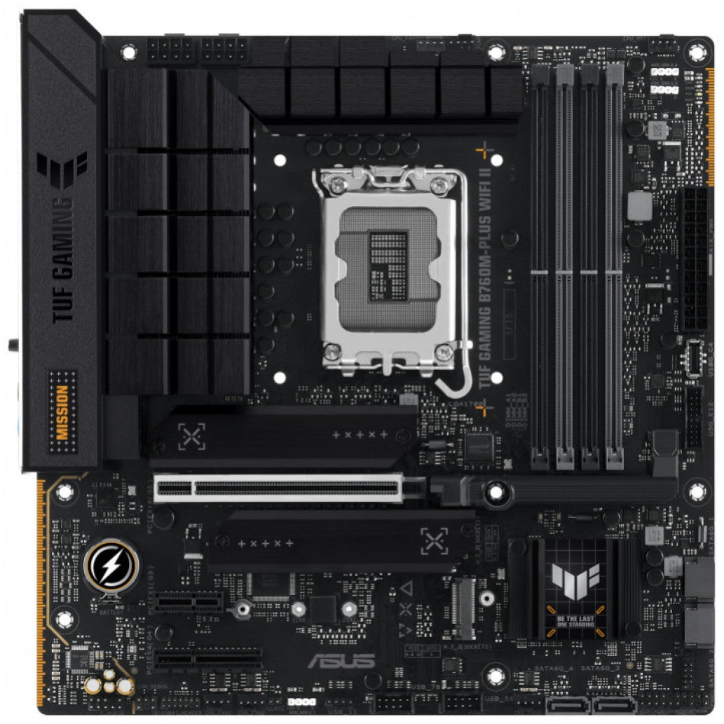 Osnovna plošča 1700 Asus TUF Gaming B760M-Plus WIFI II microATX 1xHDMI 2.1 1xDisplayPort 1.4