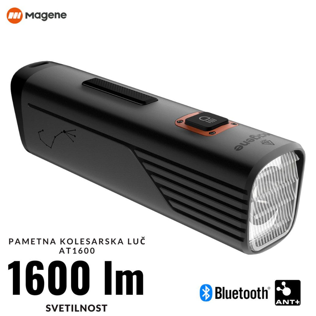 Magene AT1600 Pametna kolesarska luč
