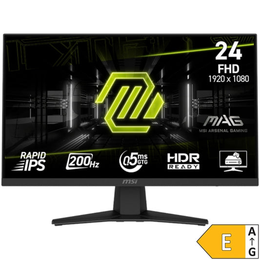 Monitor MSI 60,5 cm (23,8") MAG 244F 1920x1080 Gaming 200Hz Rapid-IPS 0,5ms HDMI DisplayPort  DCI-P3-96% FreeSync Premium