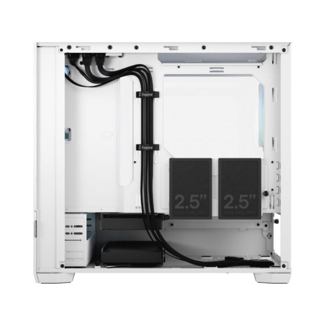 Ohišje Fractal Design Pop Air miniATX - bela RGB