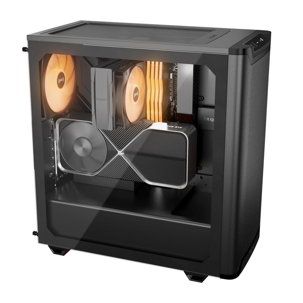 Ohišje be quiet! Pure Base 501 LX MidiATX - črna RGB