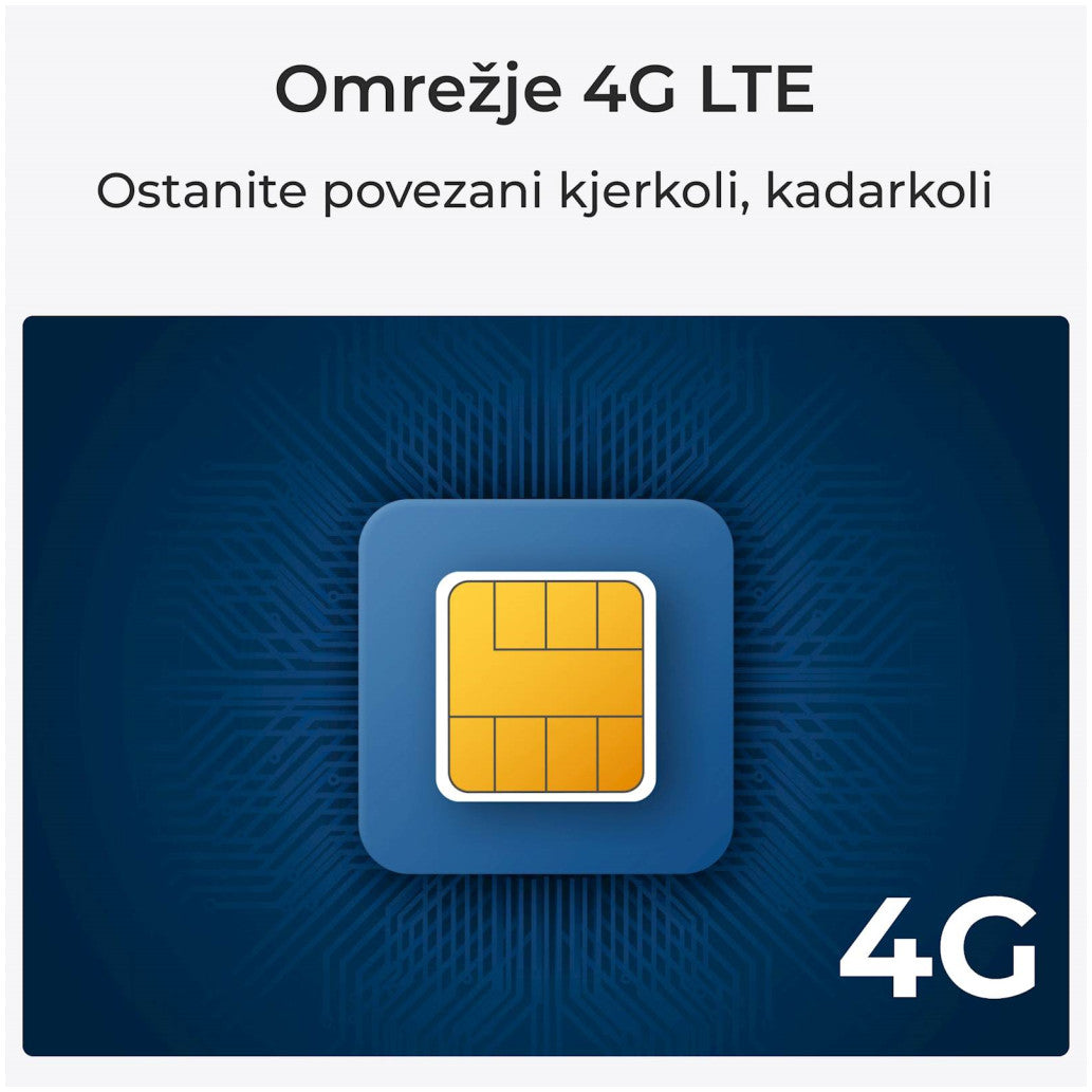 Zunanja nadzorna kamera Reolink 3840x2160 LTE/Nano Sim baterija/solarno napajanje 360° mikrofon in zvočnik (Go Series G450)