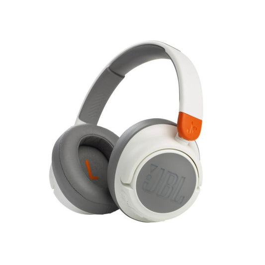 Slušalke brezžične JBL naglavne BT/1x3,5mm JR460NC bele ANC Bluetooth otroške (JBLJR460NCWHT)