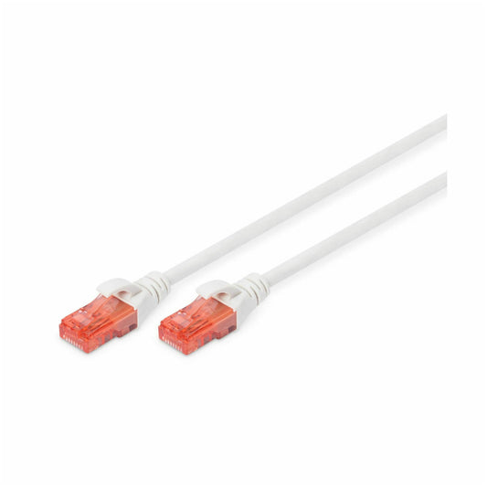 KABEL PATCH UTP Cat 6   0,50m  RJ45 1Gbit Digitus - bel (DK-1617-005/WH)