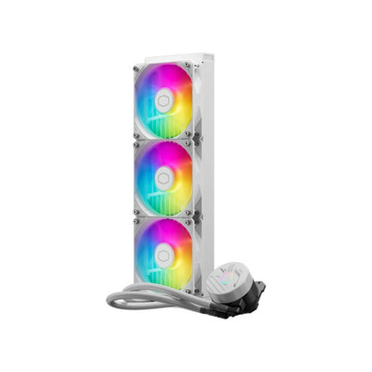 Vodno hlajenje Cooler Master Master MasterLiquid 360L - 360mm ARGB bela (MLW-D36M-A18PZ-RW)