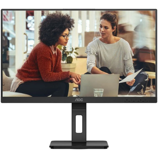 Monitor AOC 68,6 cm (27,0") U27E3UF 3840x2160 IPS 4ms 2xHDMI DisplayPort 4xUSB3.2 Pivot Zvočniki  3H DCI-P3-96% AdaptiveSync